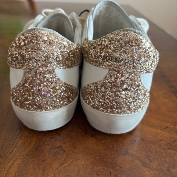 Golden Goose Women's Super-Star with silver leather star and snake print - Picture 3 of 10